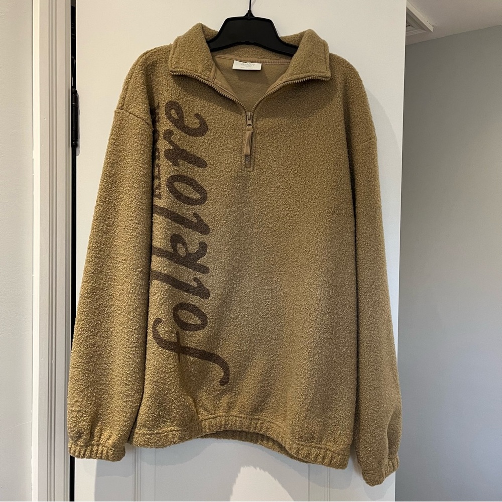 Taylor Swift Folklore Sherpa Quarterzip